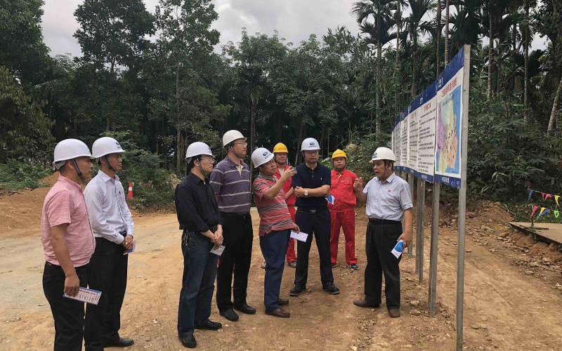 水利部清静标准化评审专家组对70net永乐高集团 水利工程项目法人清静标准化一级达标举行现场评审