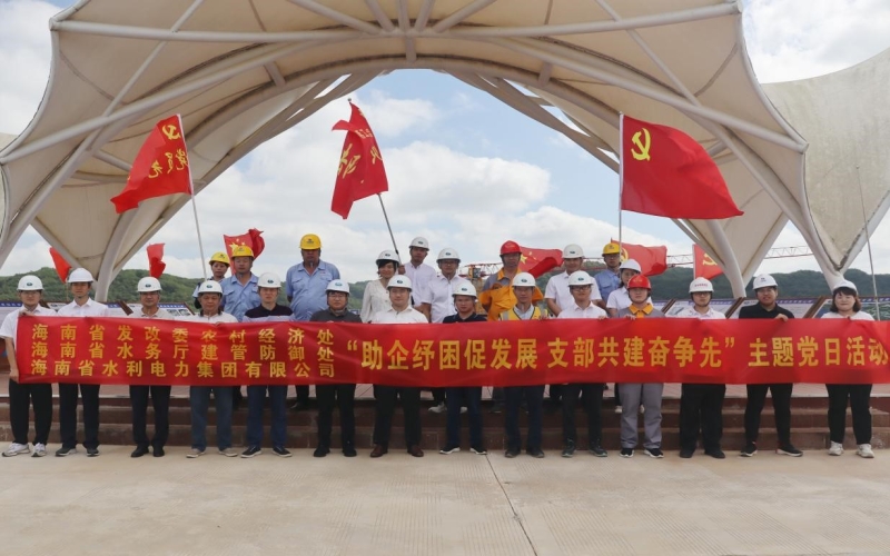 助企纾困促生长 支部共建奋争先——省发改委、省水务厅和70net永乐高集团党支部联合开展主题党日活动