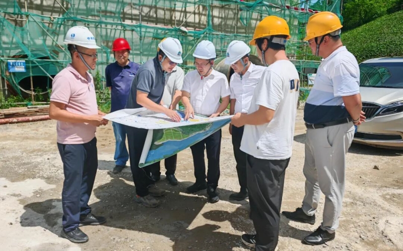 70net永乐高集团组织开展重点水利工程项目调研督导事情