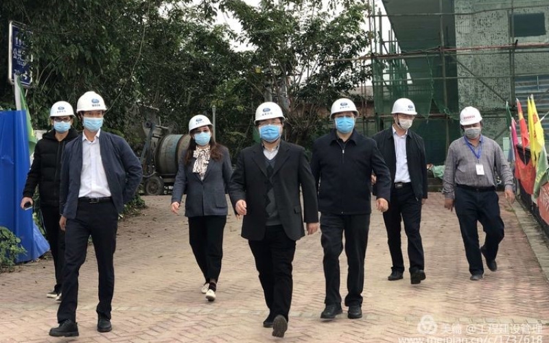 防疫不松、复工不误——海南控股党委副书记、 总司理李晓刚一行赴十座水库加固工程 检查项目复工复产和疫情防控事情