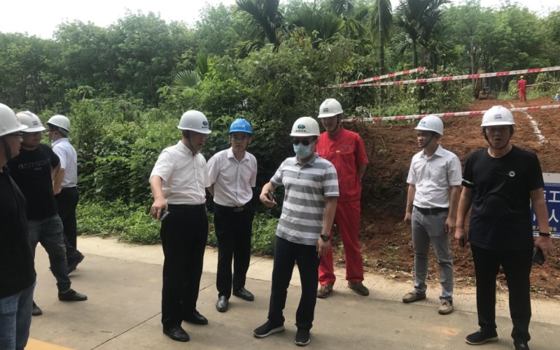 海南控股工程建设项目联合督查组 赴红岭灌区田间工程开展督导检查事情