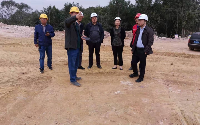 抢抓黄金施工期  确保完成年度目的 ——公司党委书记、董事长王东阳一行天角潭水利枢纽工程现场检查指导事情
