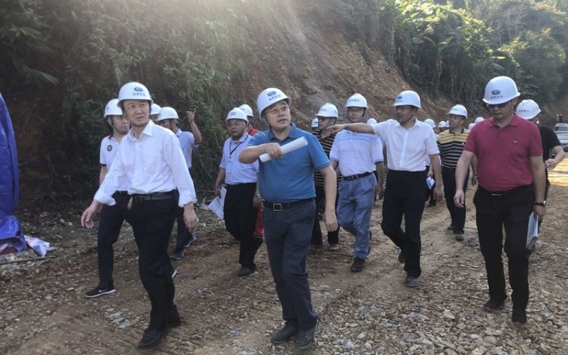结构海南水网，，，，，，，高标准、高要求、高质量 推进迈湾水利枢纽工程建设