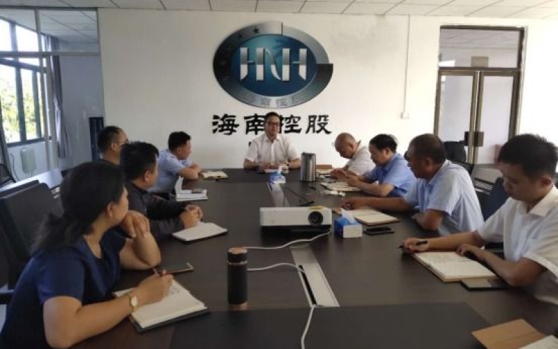 70net永乐高集团党委副书记、总司理赵弈涵在迈湾建管部召开事情座谈会