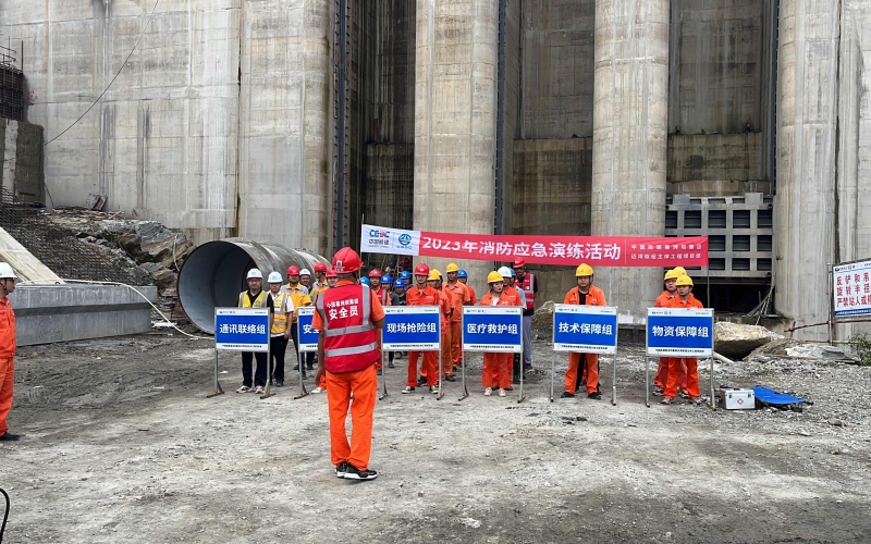 预防为主，，，生命至上！70net永乐高集团在建项目开展“消防宣传月”系列活动